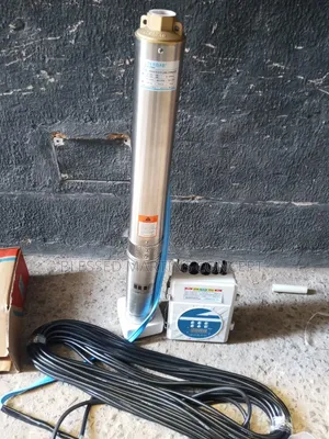 3HP Interdab AC/DC Solar Submersible Water Pump. 100% Copper Coil
