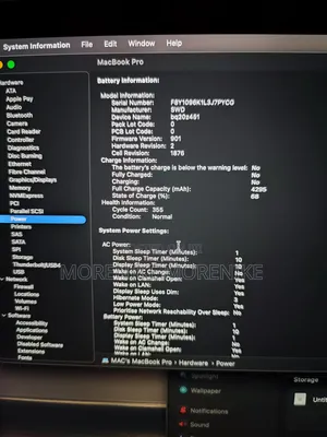 Laptop Apple MacBook Pro 2020 16GB Intel eMMC 512GB