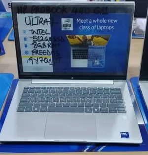 New Laptop HP ProBook 440 G1 8GB Intel Core Ultra 7 SSD 512GB