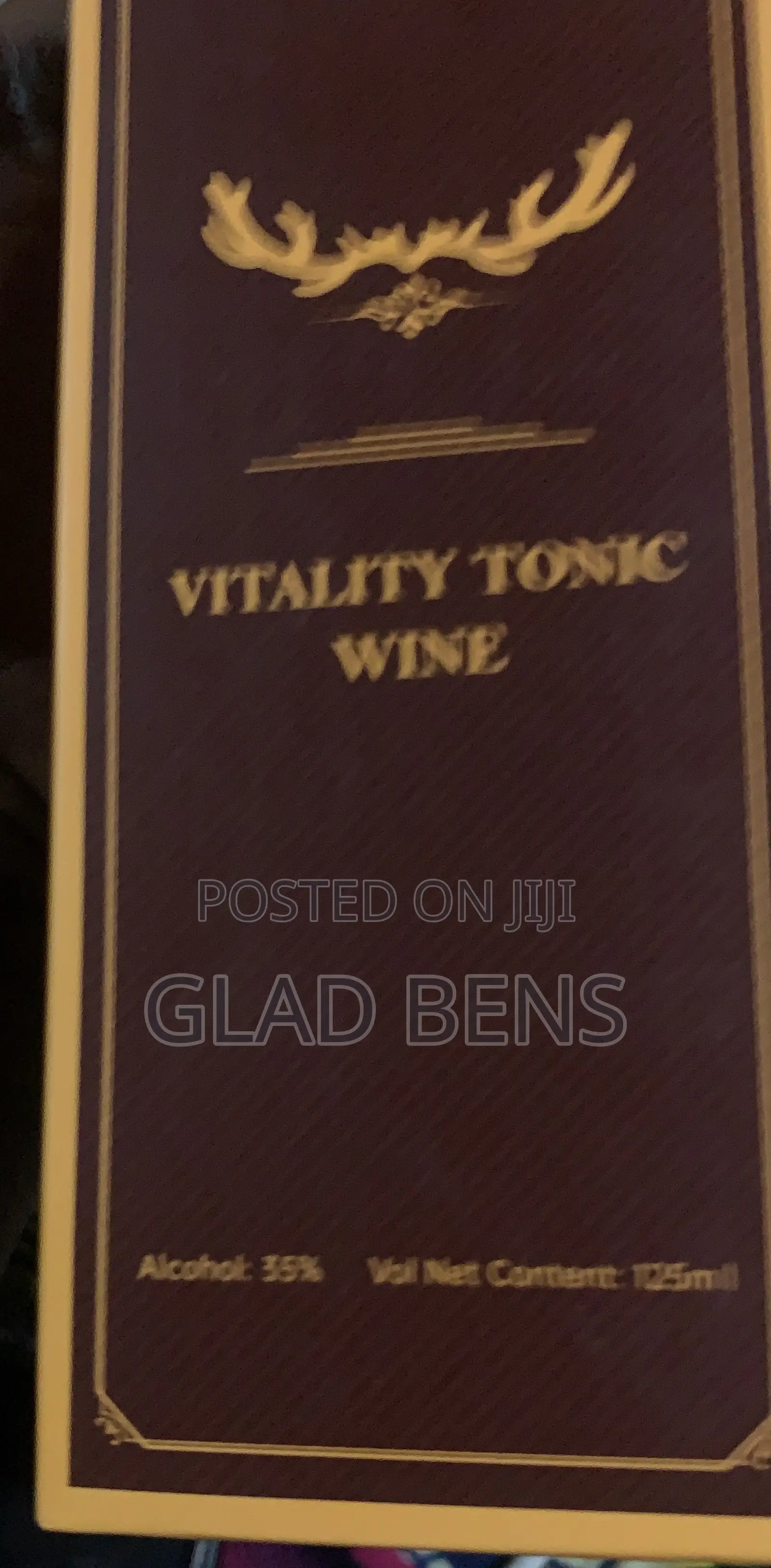 Tonic Wine for Inner Room Strength and Lasting Long as a Man