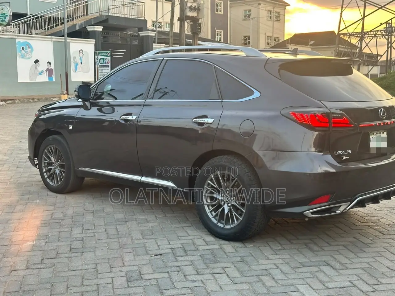 Lexus RX 350 2011 Brown