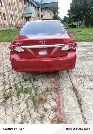 Toyota Corolla S 4dr Sedan (1.8L 4cyl 4A) 2012 Red
