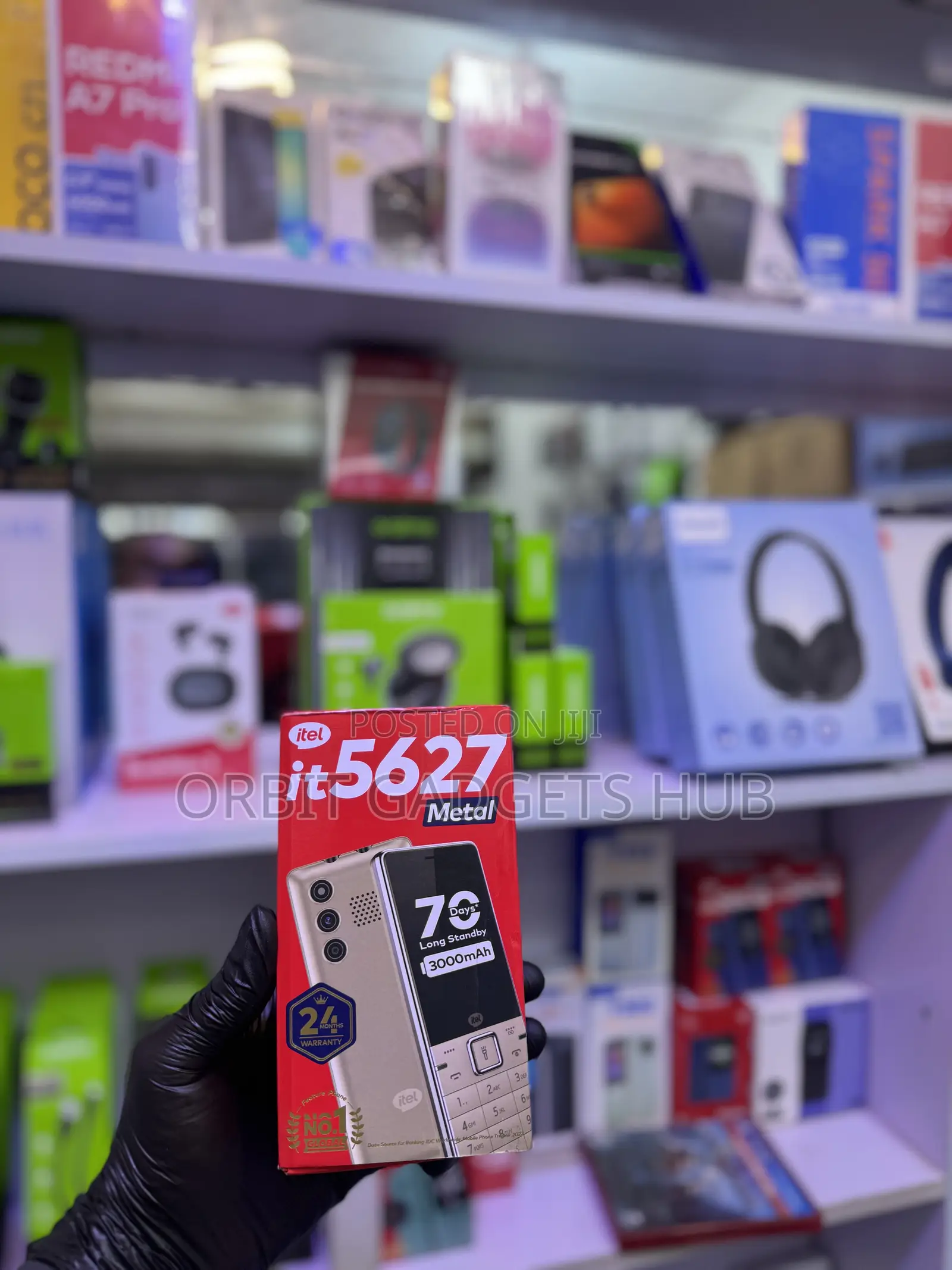 New Itel it5627 Black