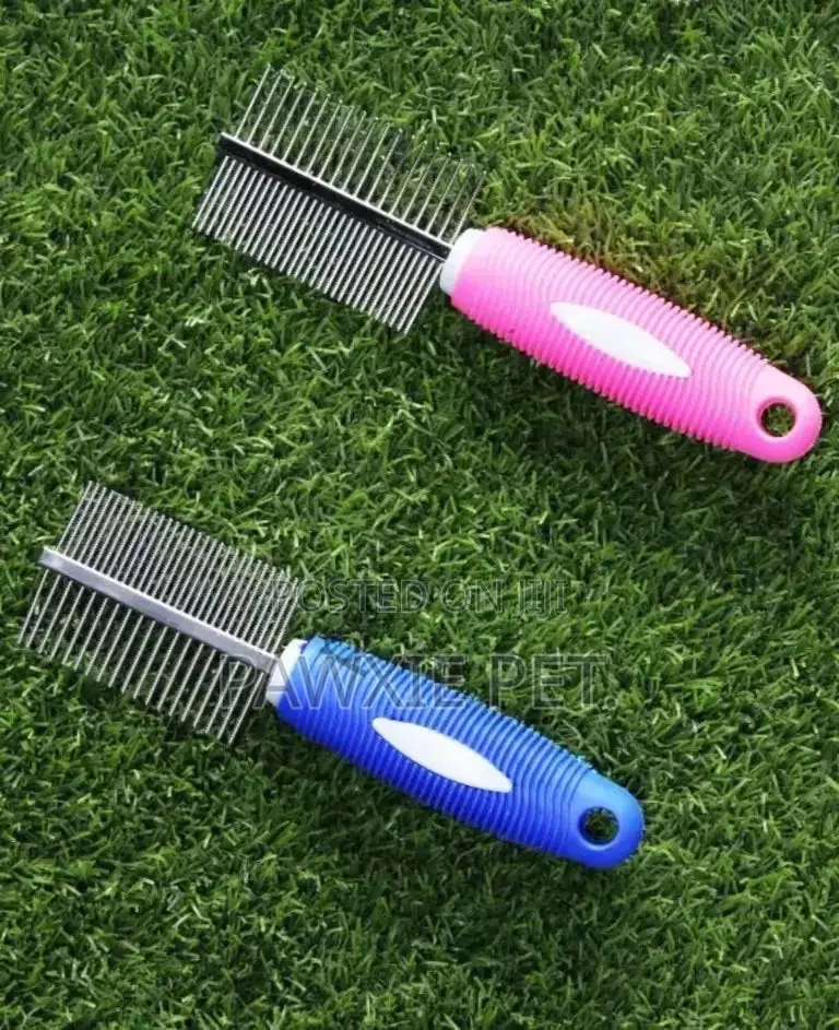 Double-Sided Pet Grooming Comb for Dogs and Cats