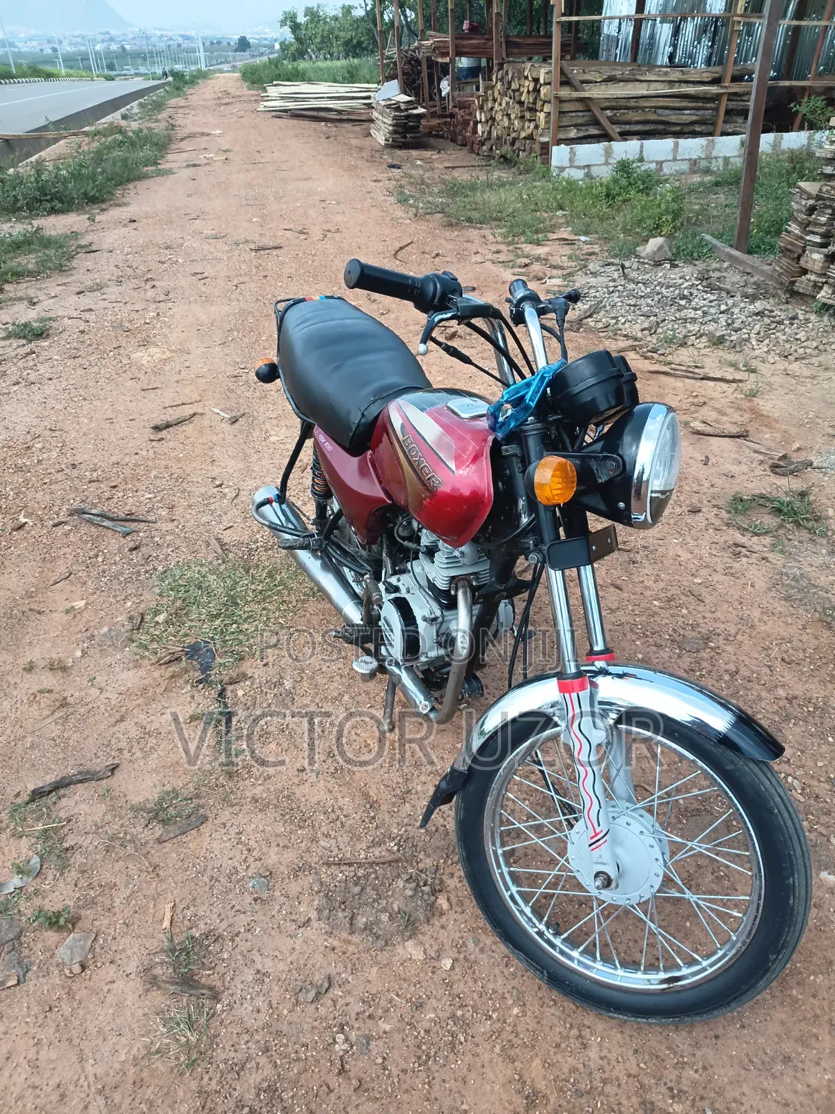 Bajaj Boxer 2015 Red