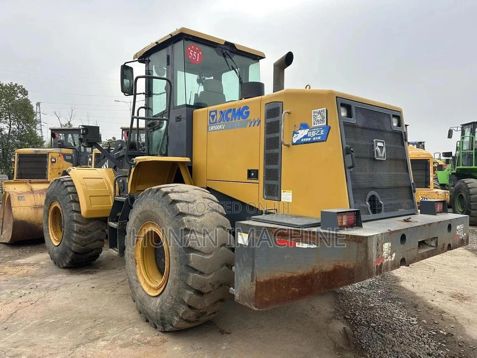 Foreign Used XCMG 500 Wheel Loader 2021