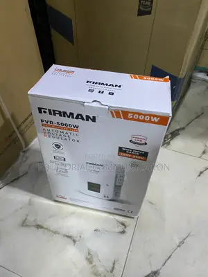 Firman FVR-5000W Wall-Type Voltage Regulator With 100v-260v Range