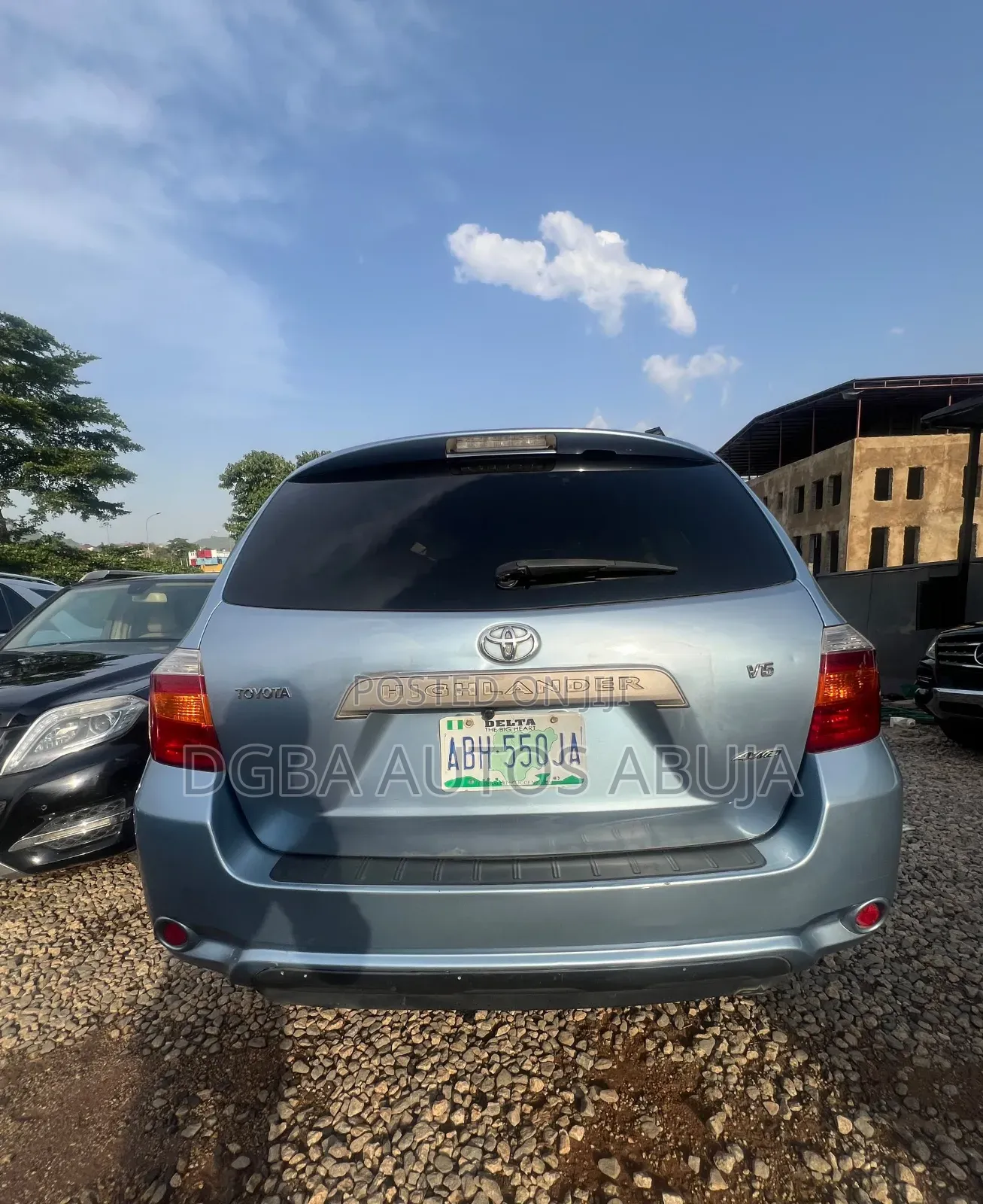 Toyota Highlander 2008 Blue
