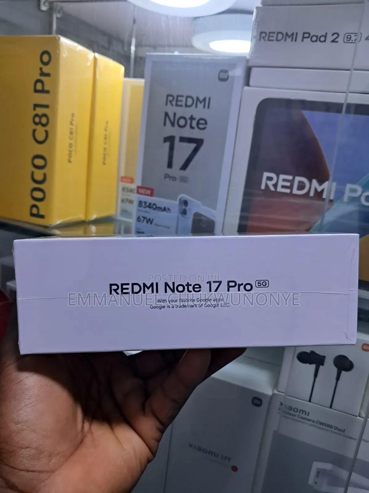 New Xiaomi Redmi Note 17 Pro 512 GB Black