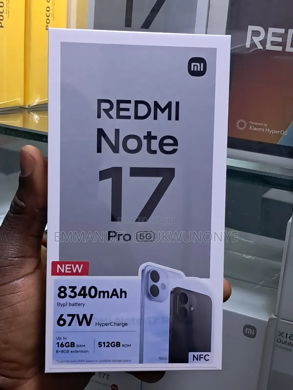New Xiaomi Redmi Note 17 Pro 512 GB Black