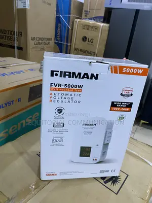 Firman 5000W AVR FVR-5000W With Wide Input Voltage Range