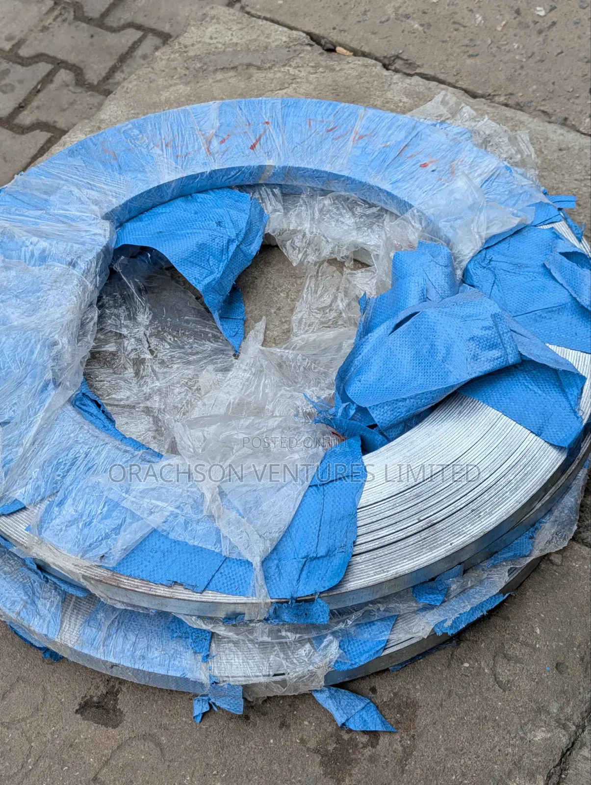 30mm Galvanized Tape Roll