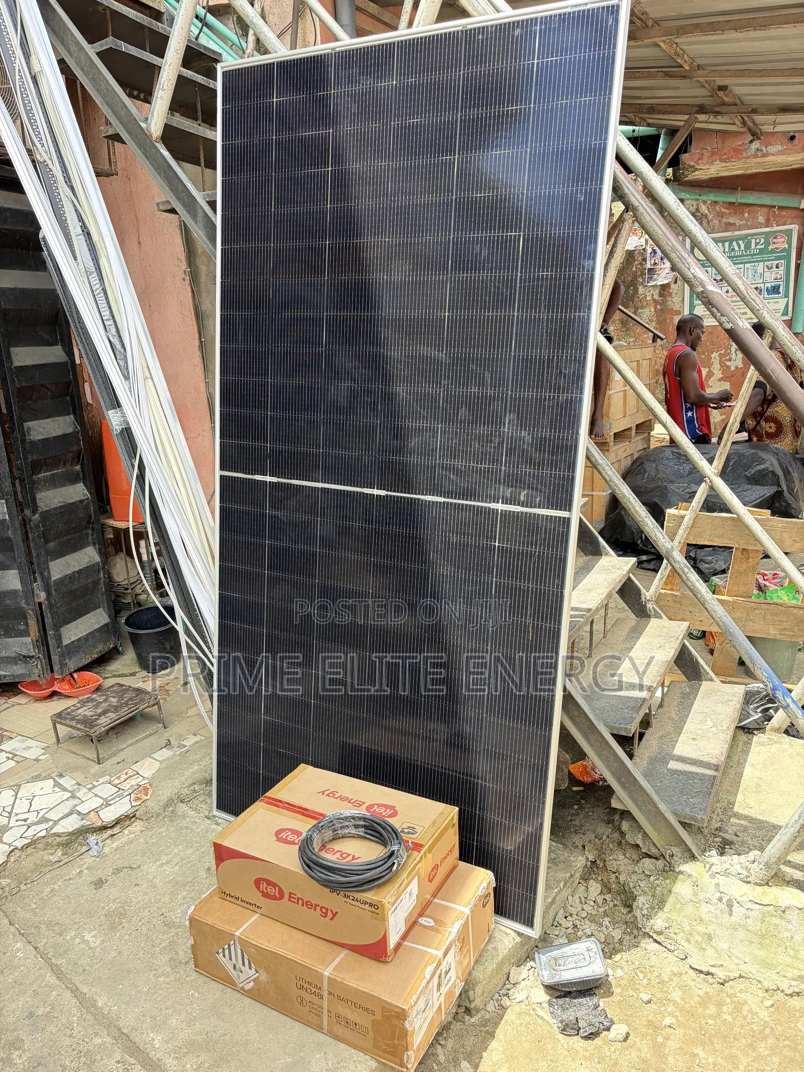 Itel 3kva Inverter + 2.5kwh + 600w Solar Panel