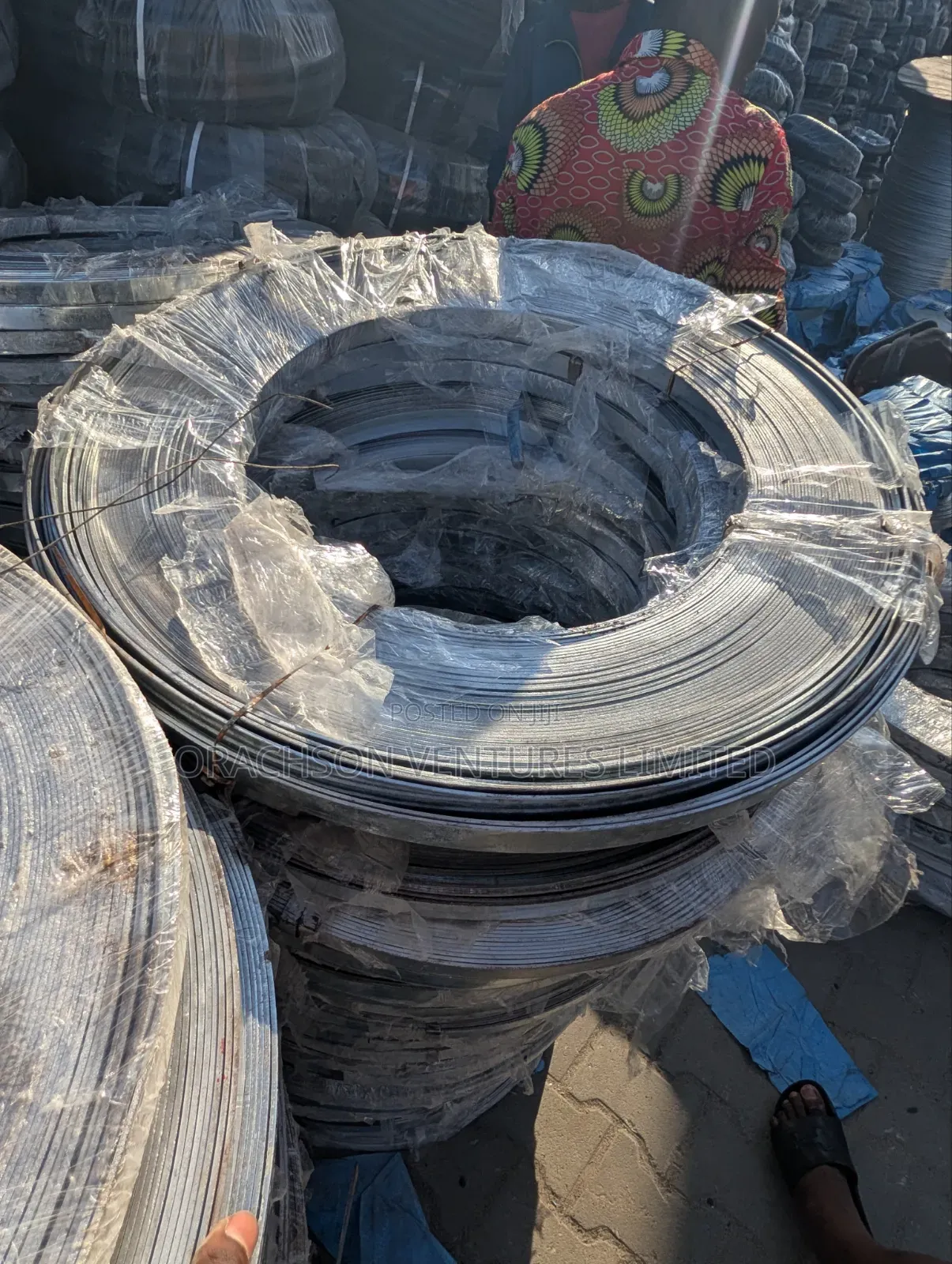 30mm Galvanized Tape Roll