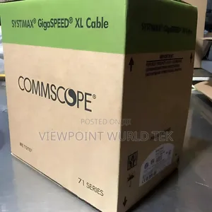 CommScope Systimax Category 6 Indoor LAN Cable 305m, 100% Pure Copper