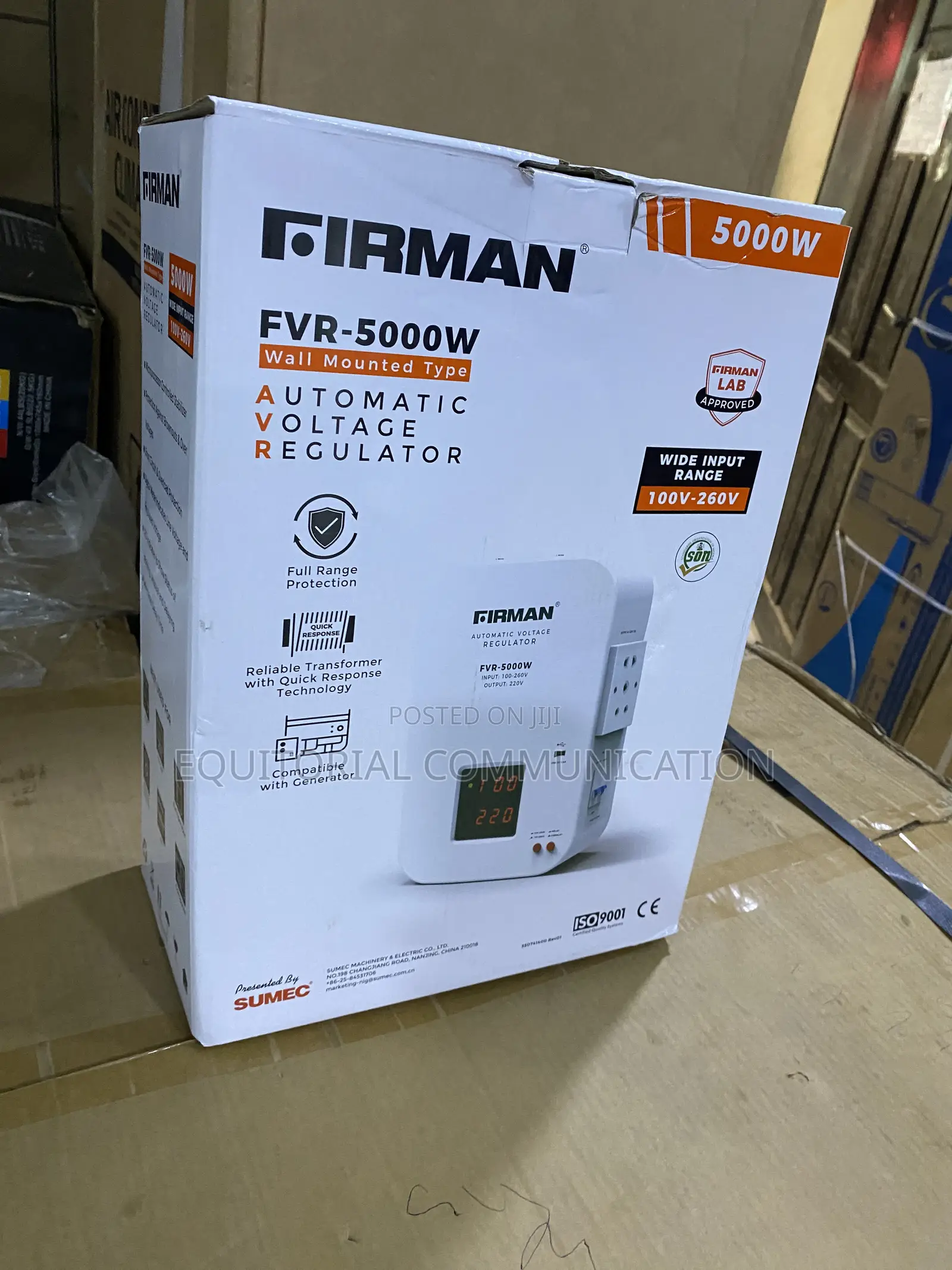 Firman FVR-5000W Automatic Power Regulation Device 5000W
