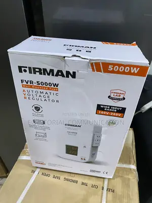 Firman FVR-5000W 100v-260v Wall-Mounted AVR System
