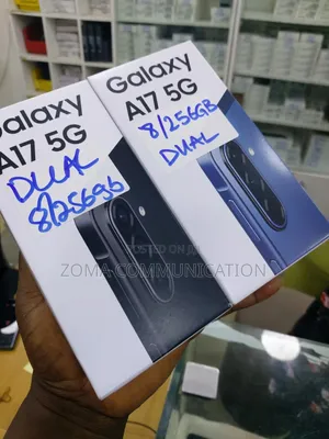 New Samsung Galaxy A17 5G 256 GB Black