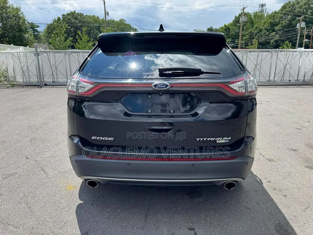 Ford Edge Titanium 4dr AWD 2017 Black