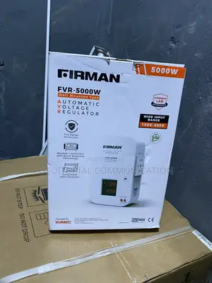 Firman FVR-5000W Wall-Type Automatic Power Stabilizer 5000W