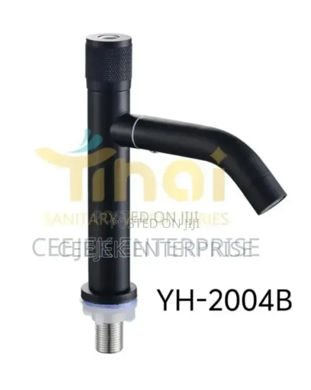 Quality Single Black Basin Tap