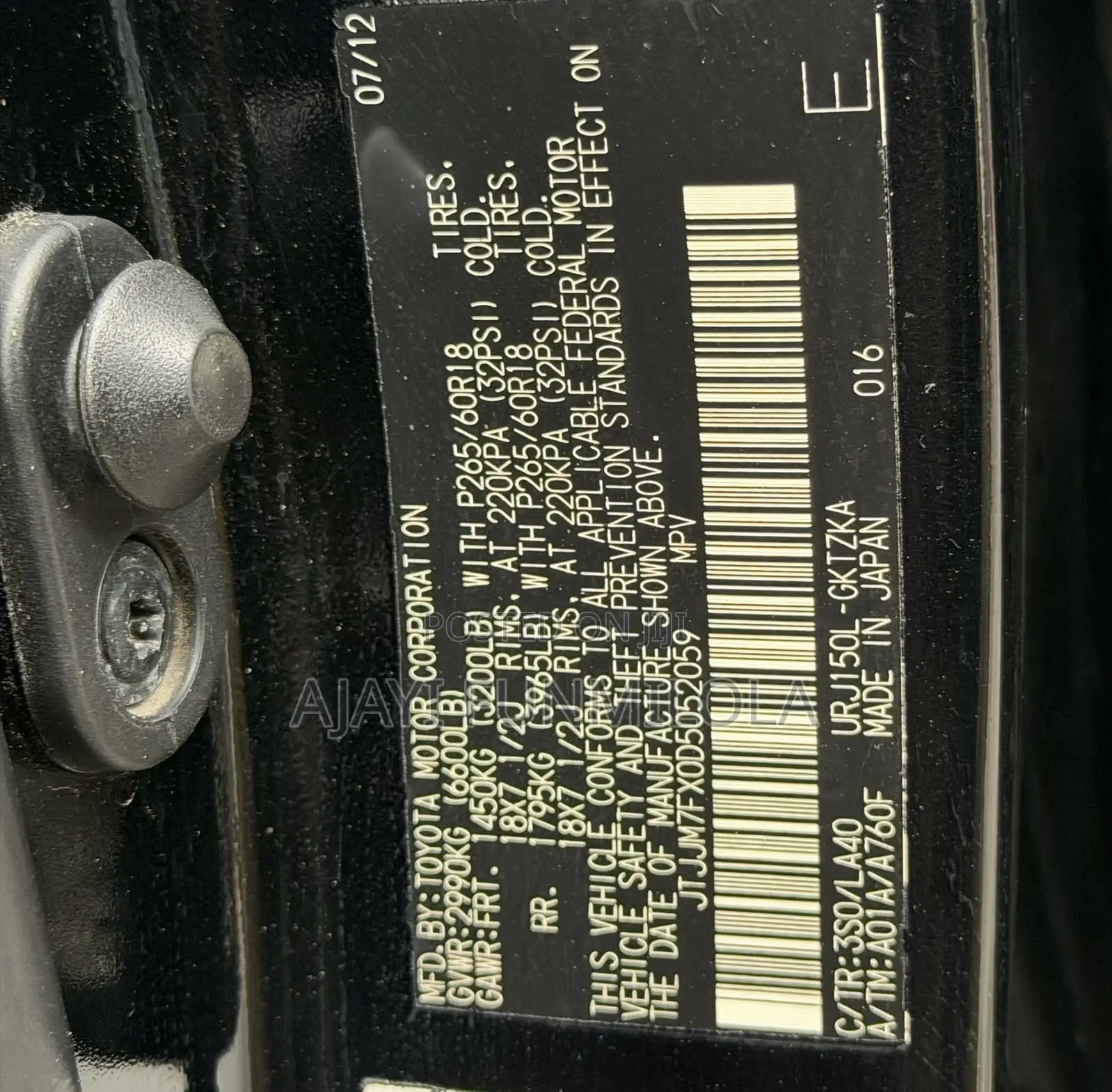 Lexus GX 2013 Black