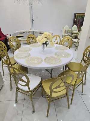 V.I.P Gold Events and Weddings Chairs