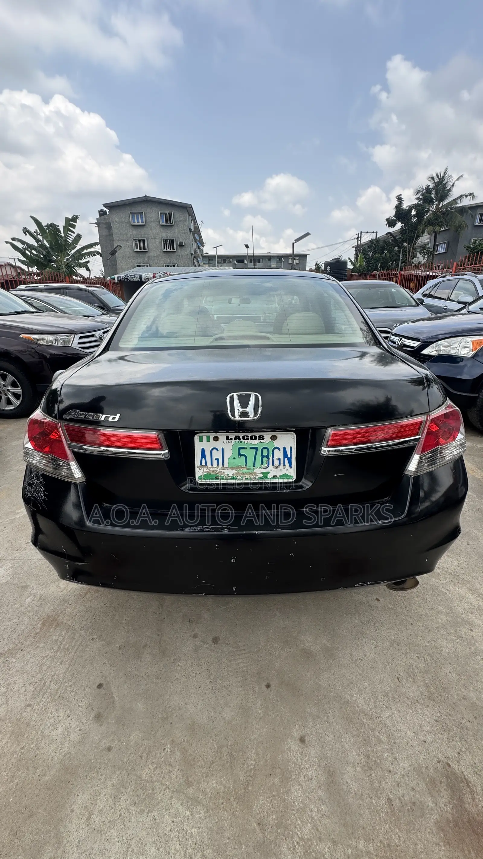 Honda Accord 2012 Black