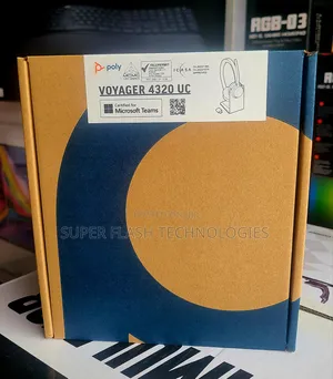 Poly - Voyager 4320 UC Wireless Headset + Charge Stand