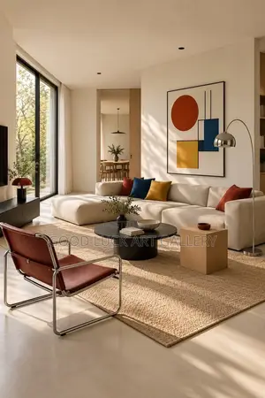 Modern Geometric Abstract Canvas Art