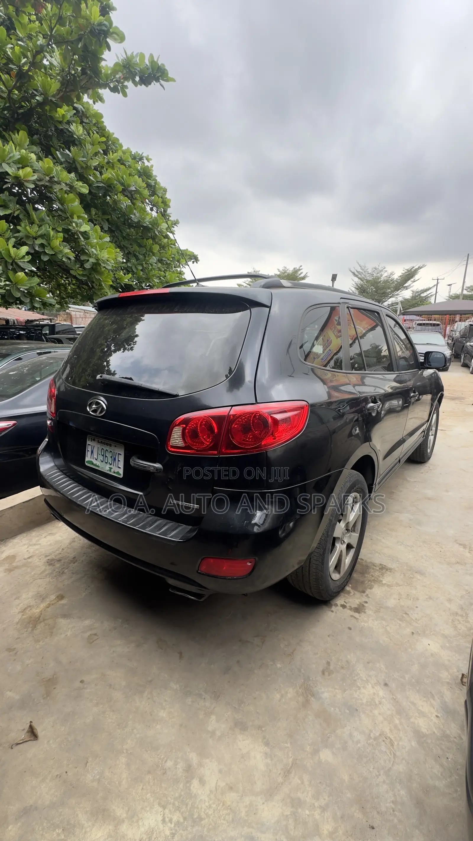 Hyundai Santa Fe 2008 Black