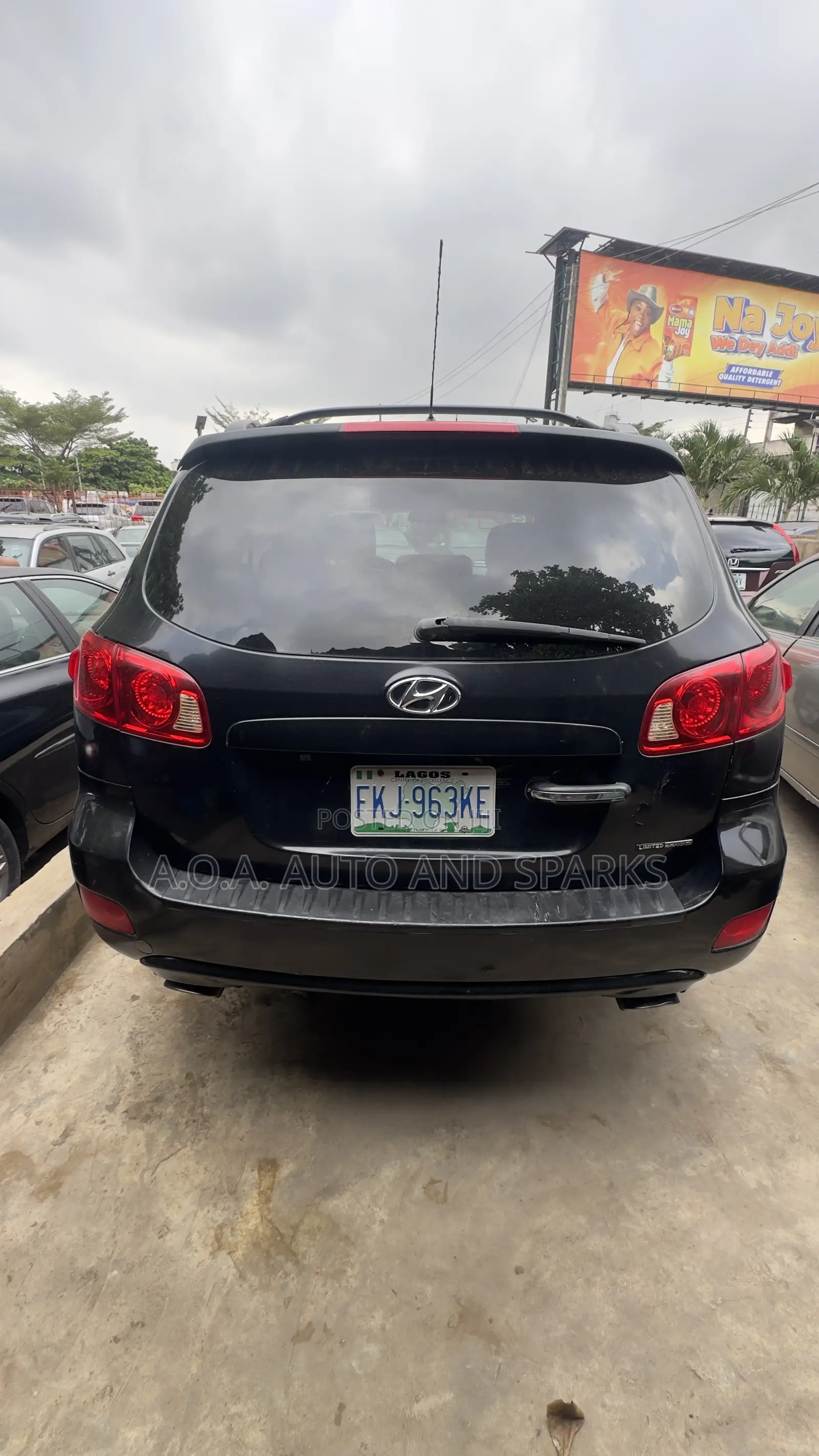 Hyundai Santa Fe 2008 Black