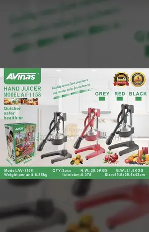 Manual Avinas Citrus Heavy Duty Juicer