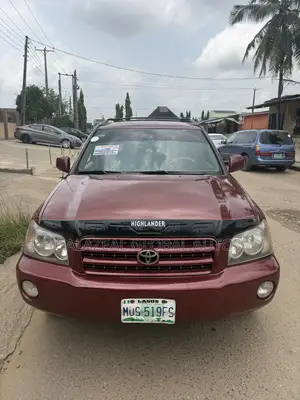 Toyota Highlander Limited V6 FWD 2004 Red