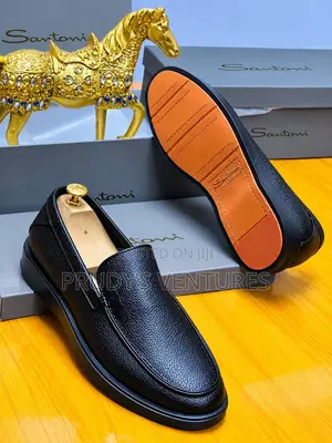 Santoni Men’s Quality Original Leather Shoe