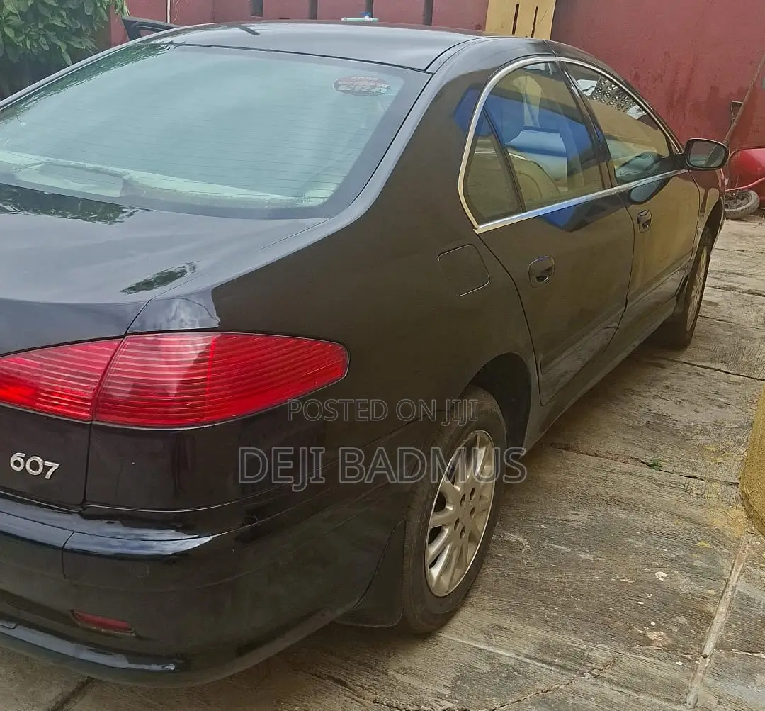 Peugeot 607 Automatic 2003 Black