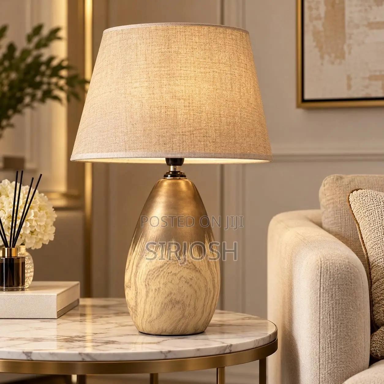 Bowling Table Lamp