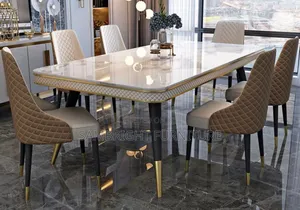 6seaters Marble Dining