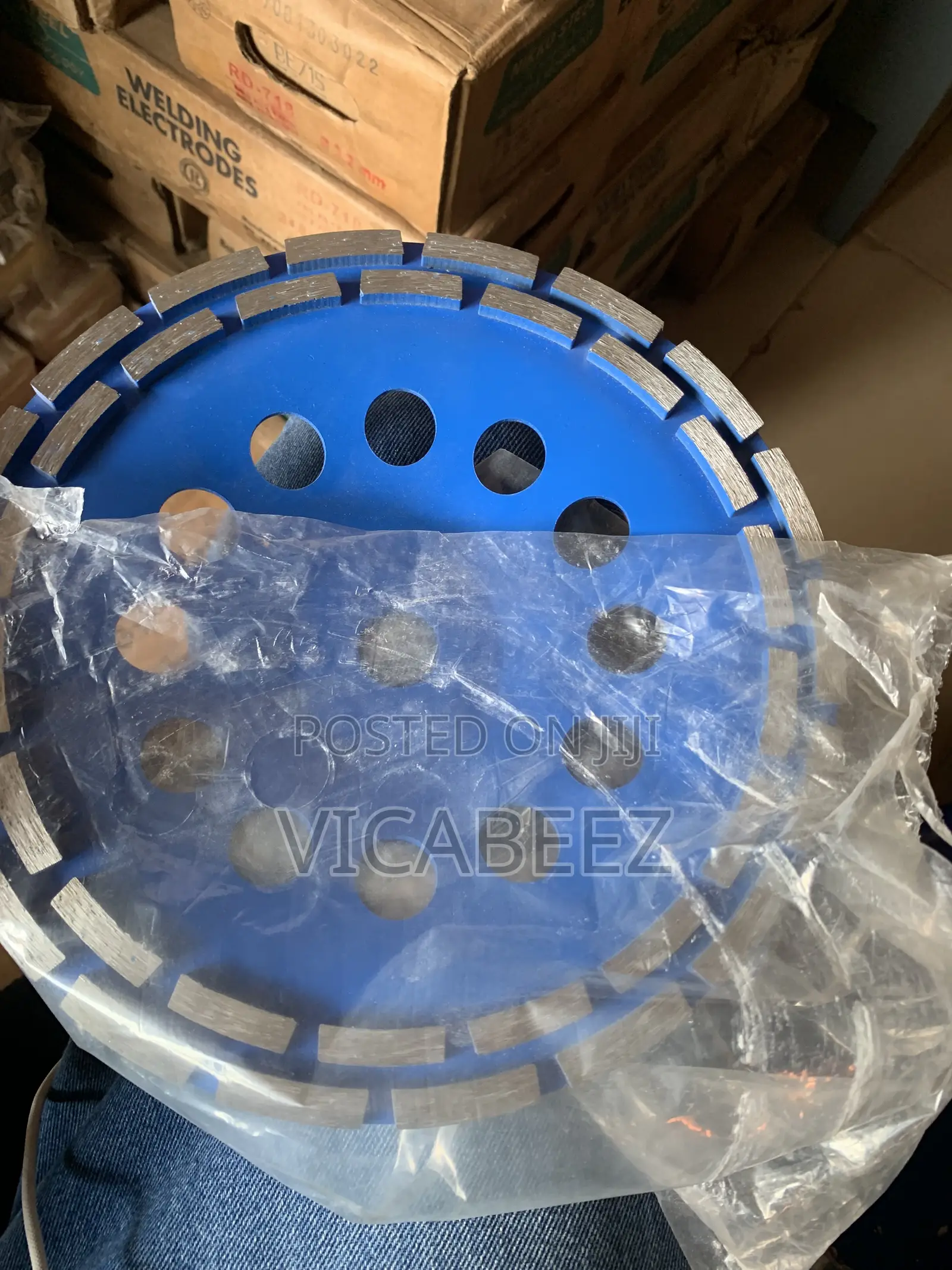 Concrete Filling Cup Disc
