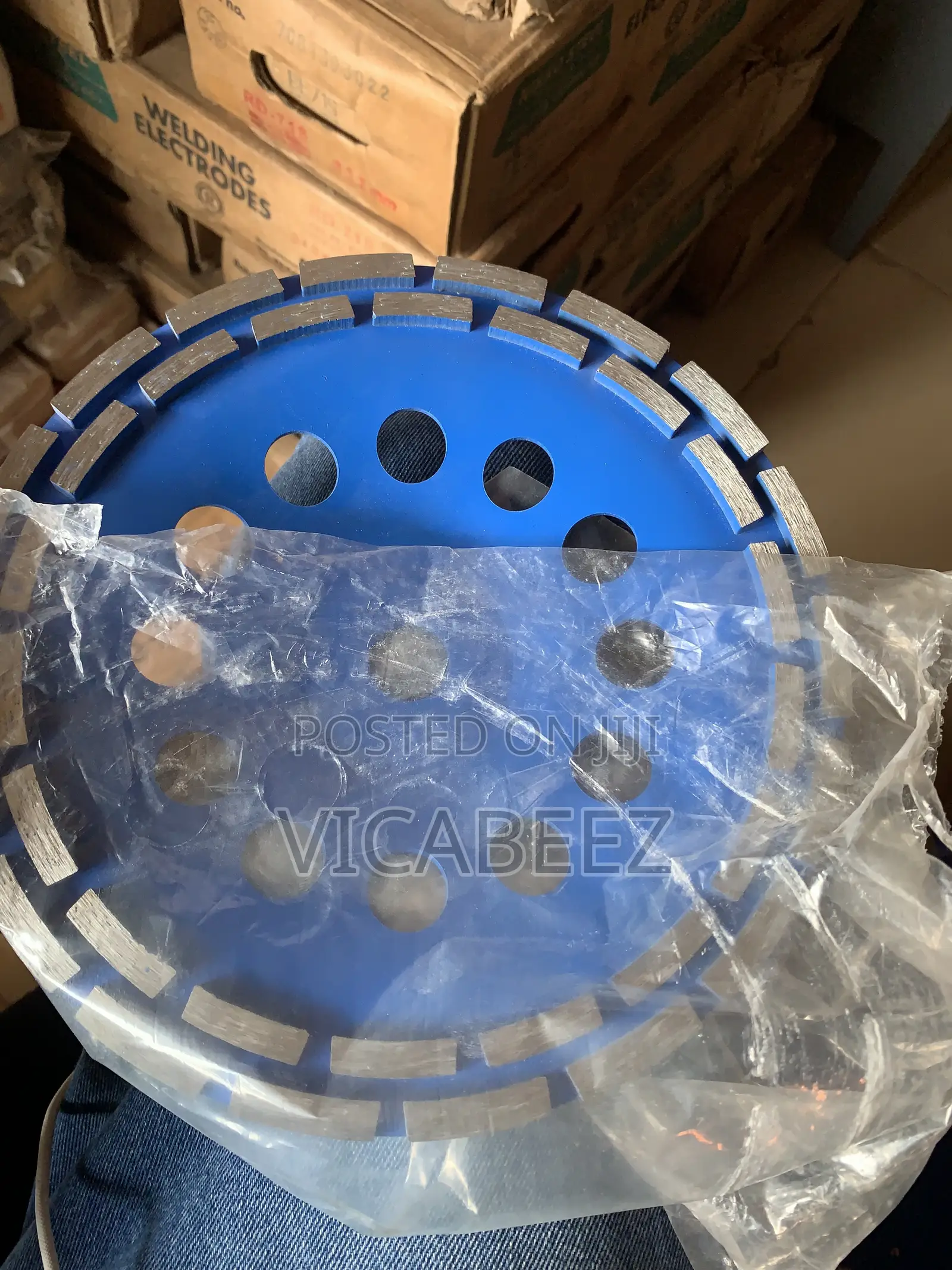 Concrete Filling Cup Disc