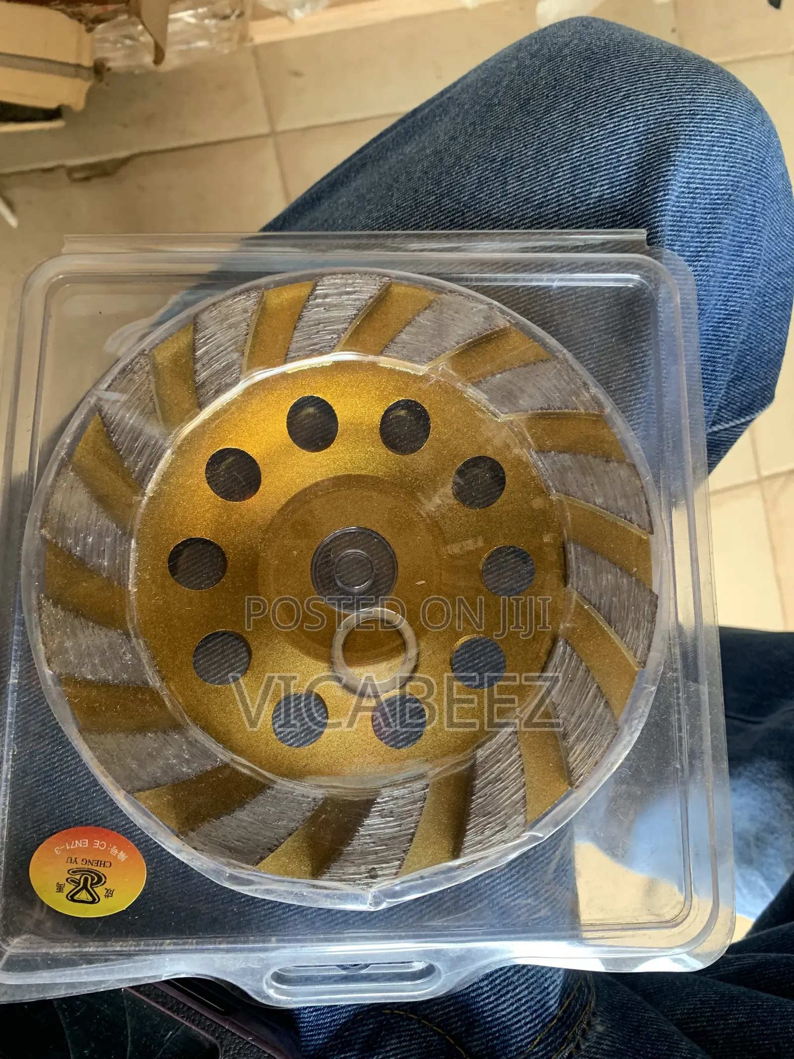 Concrete Filling Cup Disc