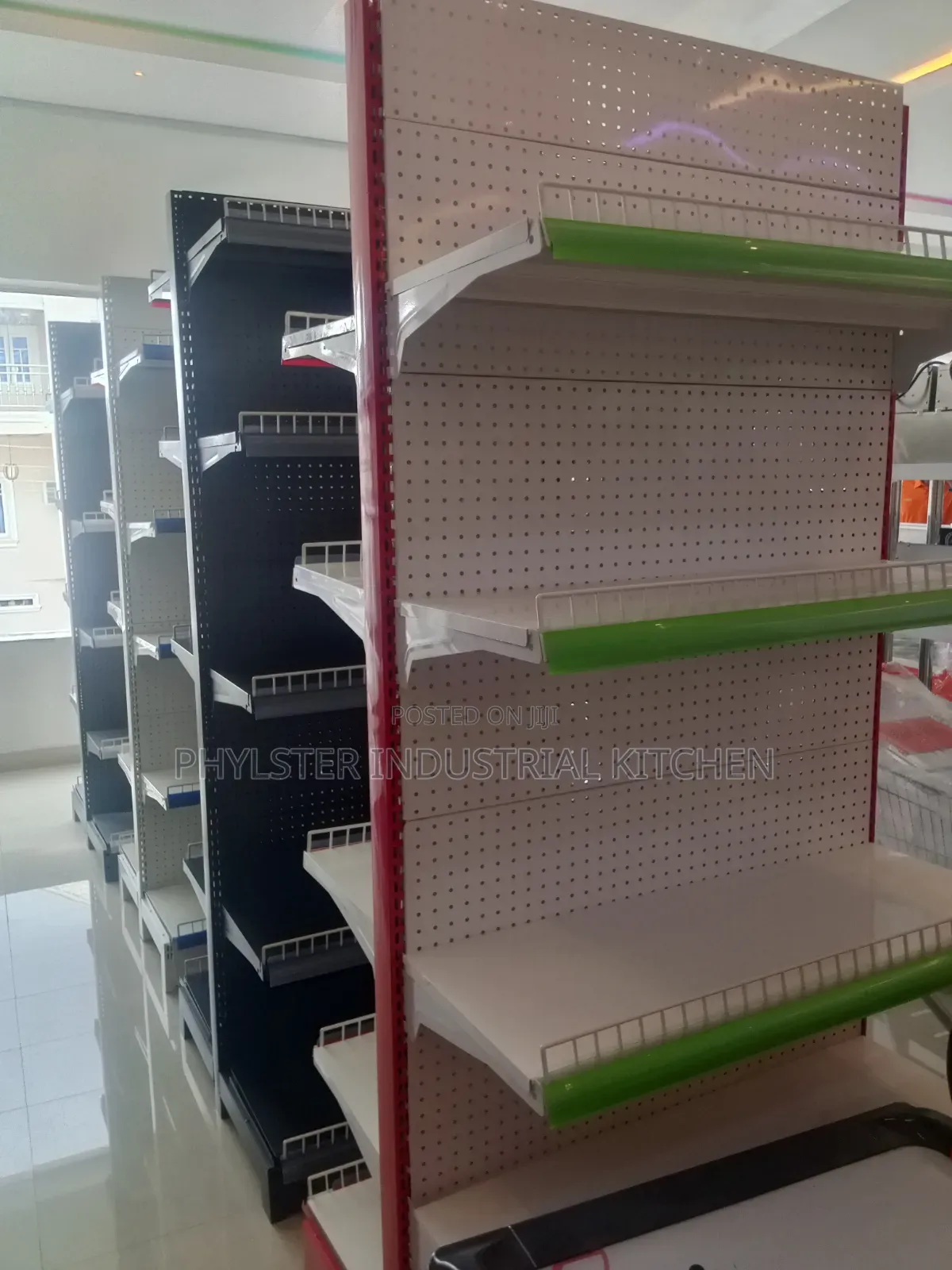 Double Sided Super Market Shelf