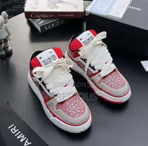 AMIRI MA-1 Crystal Sneakers- Luxury Designer