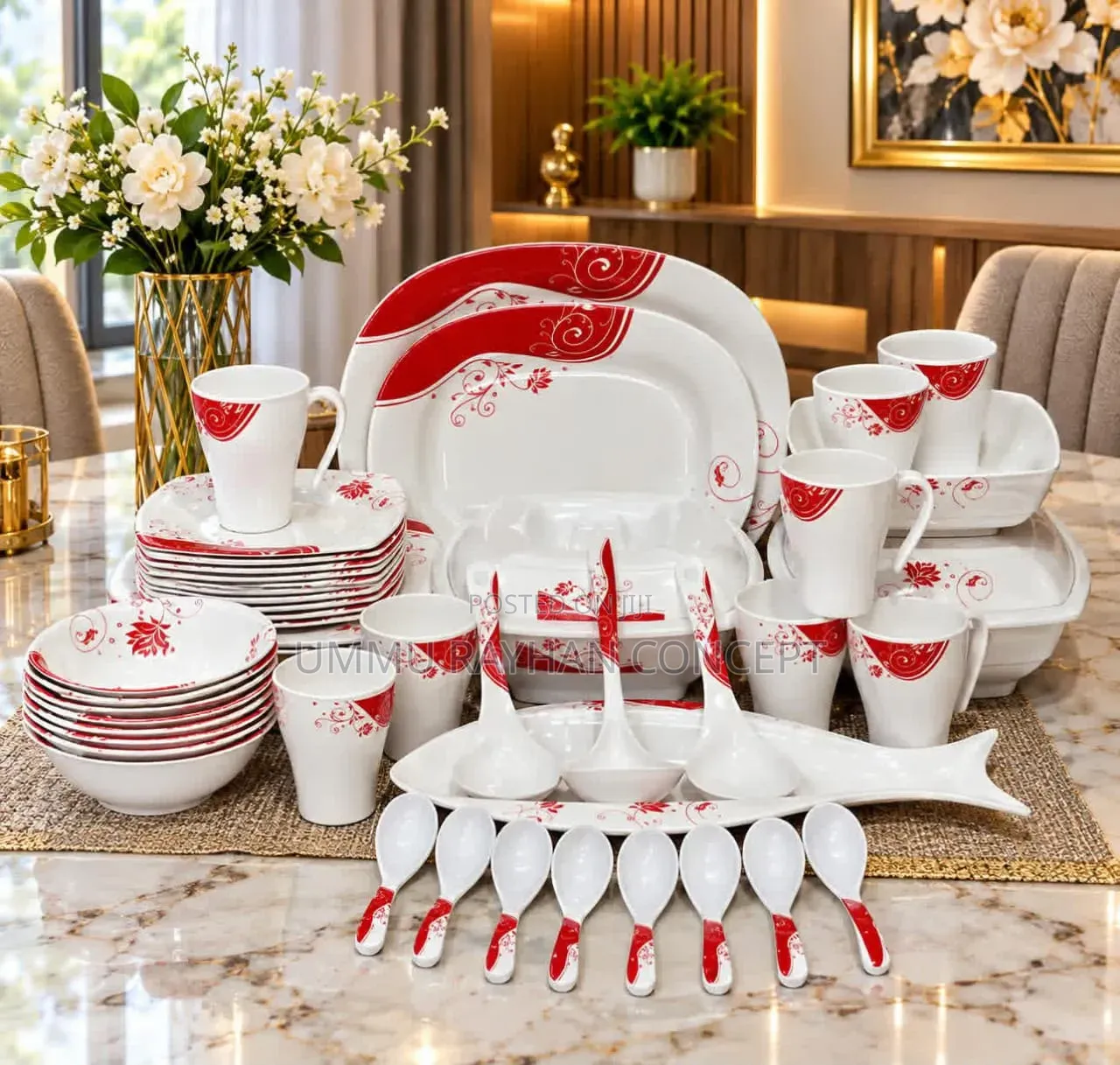 51pcs Dinner Set