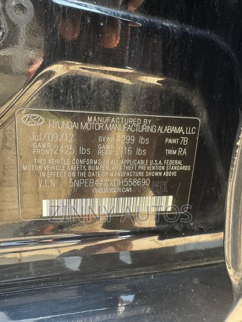 Hyundai Sonata 2013 Gray