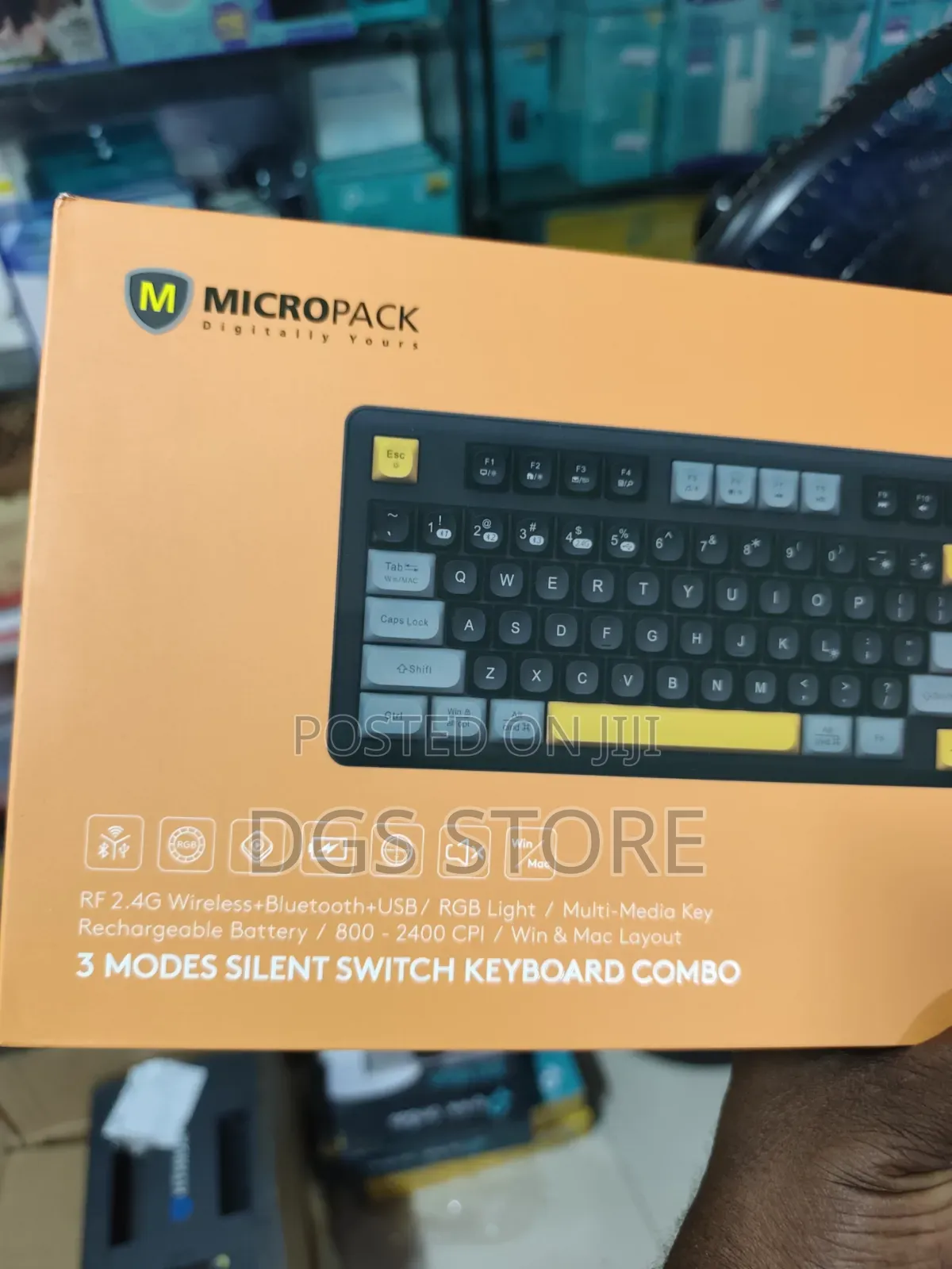 Micropack Km270w Wireless Keyboard & Mouse