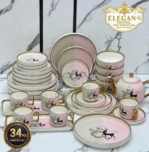 34pcs Dinner Set