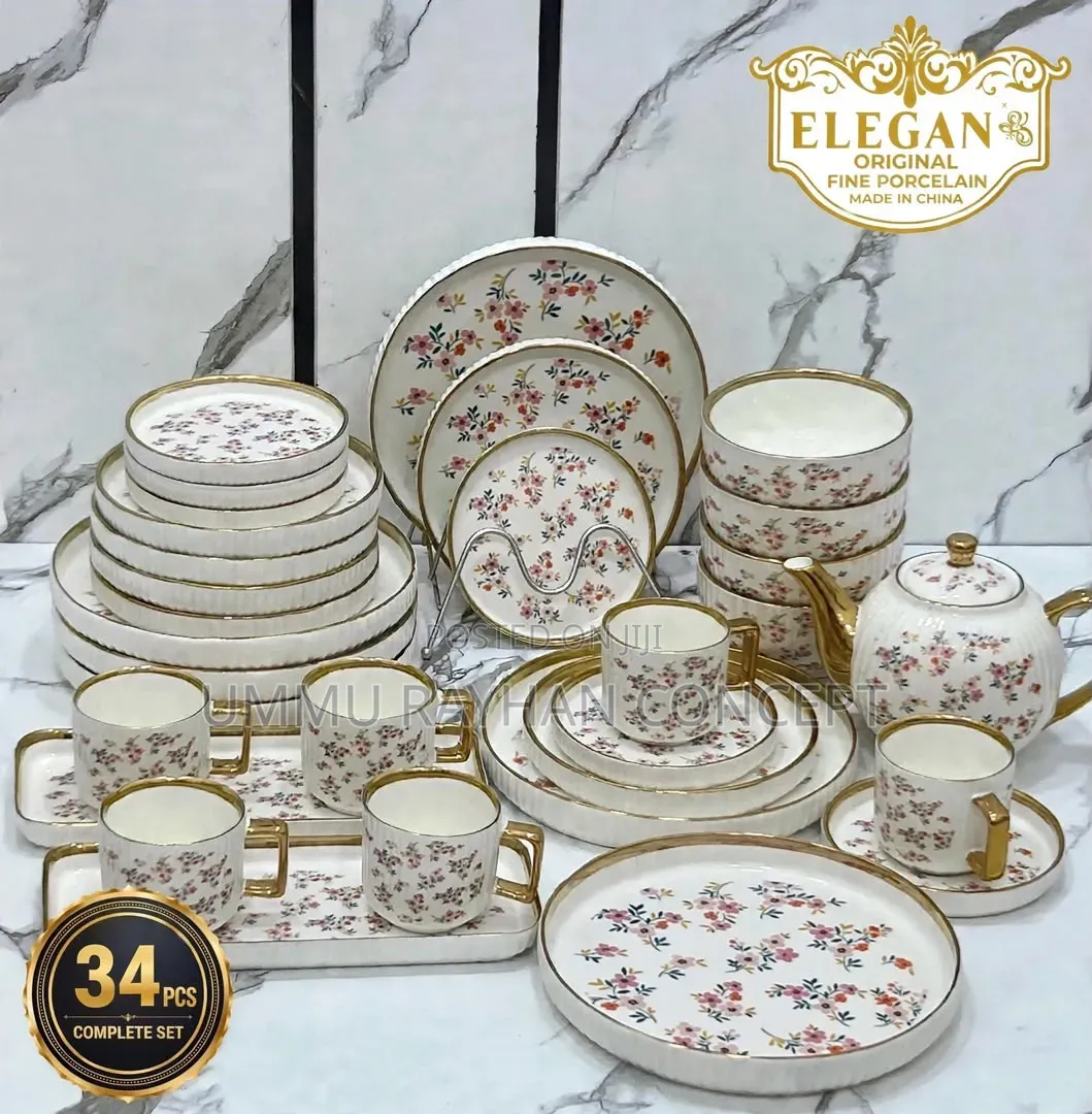 34pcs Dinner Set