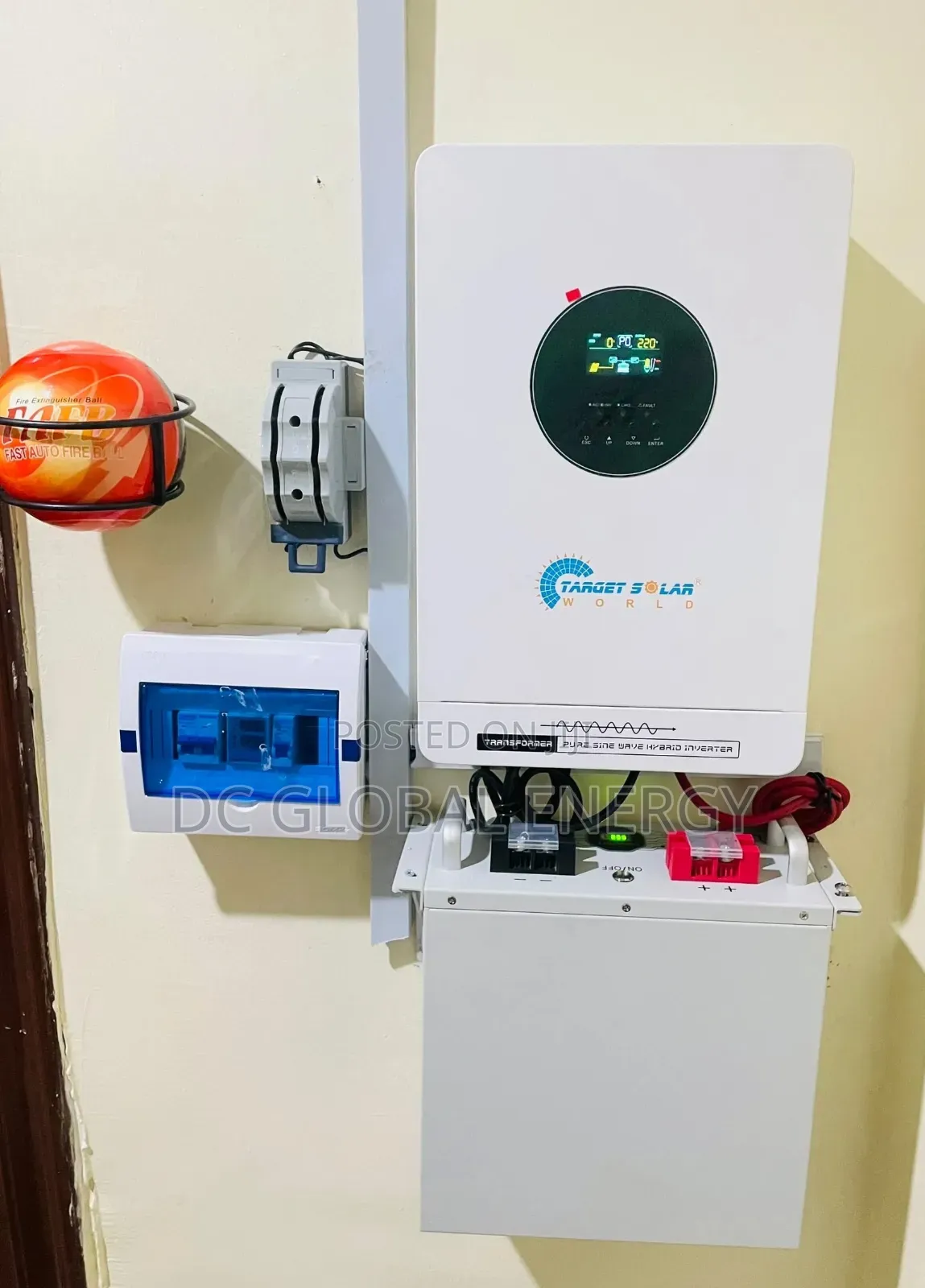 5kva by 3kwh Solar System Full Installation