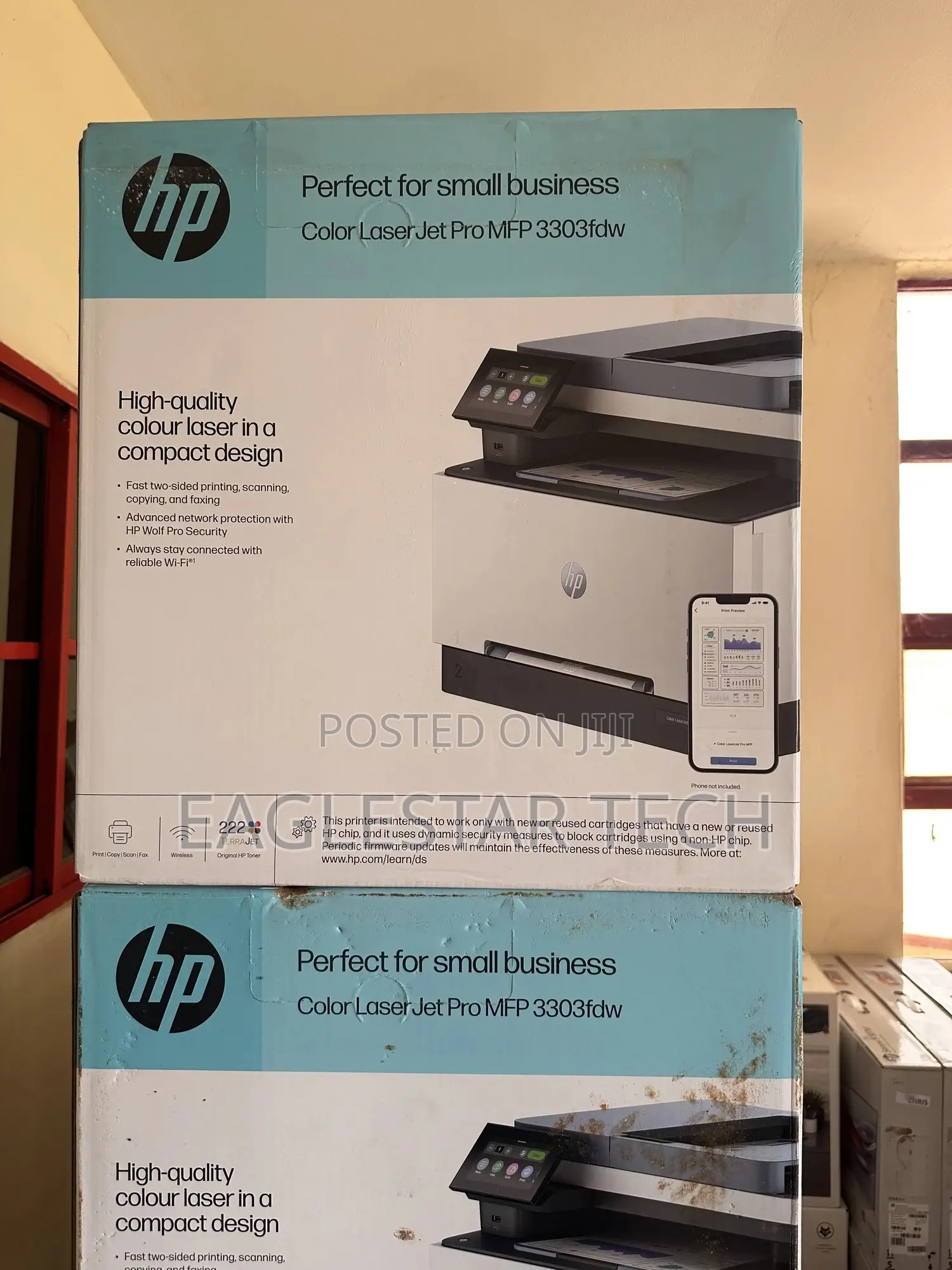HP Color Laser Jet Pro MFP 3303fdw Printer 3 in 1, Print, Scan Copy
